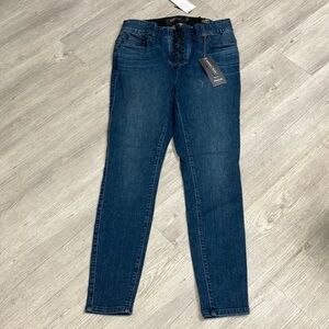 Torrid Bombshell Skinny Lace Up Jeans - New - Size 12R